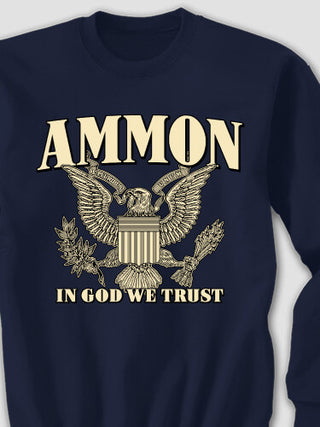 In God We Trust : Printed Sweatshirts