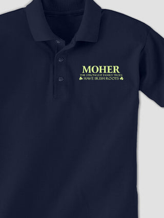 Irish Roots : Embroidered Polo Shirts