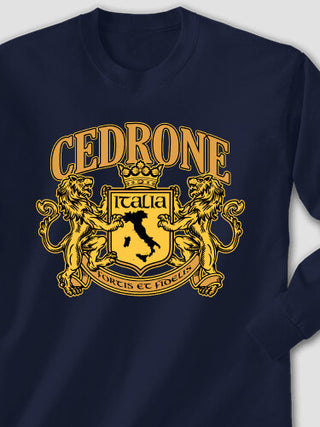 Italian Crest : Printed Long Sleeves
