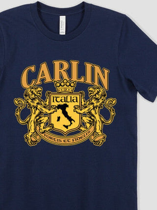 Italian Crest : Premium Printed T-Shirts