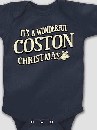 It's A Wonderful Christmas : Printed Baby Bodysuits