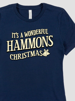 It's A Wonderful Christmas : Premium Ladies T-Shirts