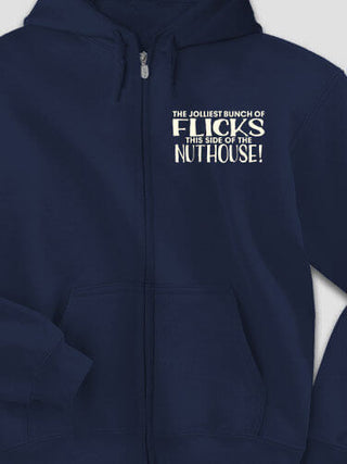 Jolliest Bunch : Embroidered Zip Hoodies