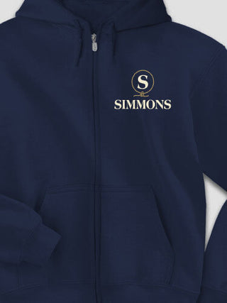 Lasso Monogram : Embroidered Zip Hoodies