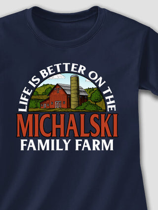Life Is Better Farm : Printed T-Shirts