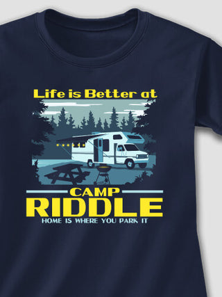 Life Is Better RV : Printed T-Shirts