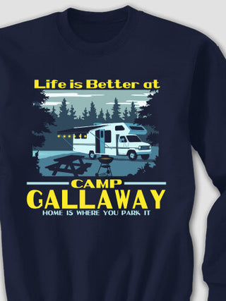Life Is Better RV : Printed Sweatshirts