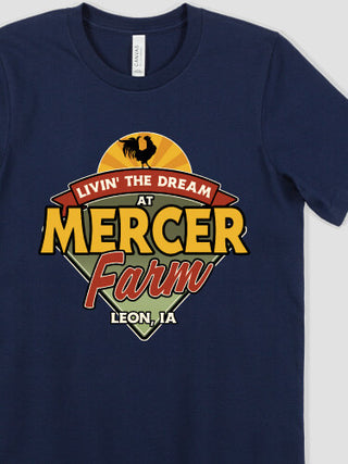 Livin' The Dream Farm : Printed T-Shirts