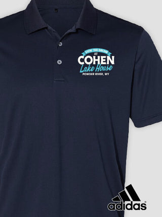 Livin' The Dream Lake House : Embroidered Adidas&reg; Polo Shirts