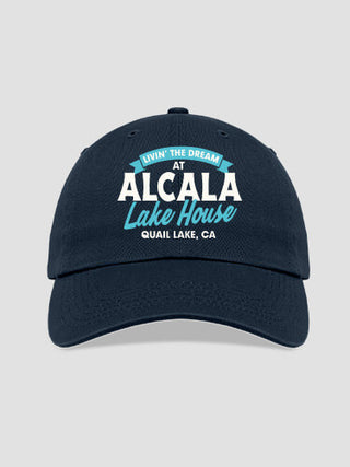 Livin' The Dream Lake House : Embroidered Baseball Hats