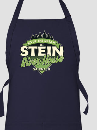 Livin' The Dream River House : Printed Aprons