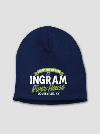 Livin' The Dream River House : Embroidered Beanies
