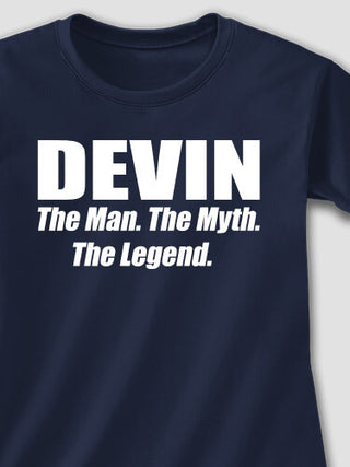 Man Myth Legend : Printed T-Shirts