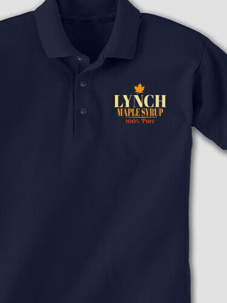 Maple Syrup : Embroidered Polo Shirts