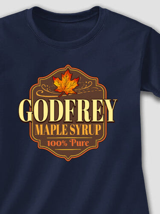 Maple Syrup : Adult Ladies Fitted T-Shirt