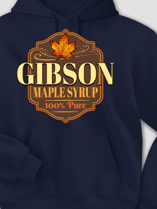 Maple Syrup : Printed Hoodies