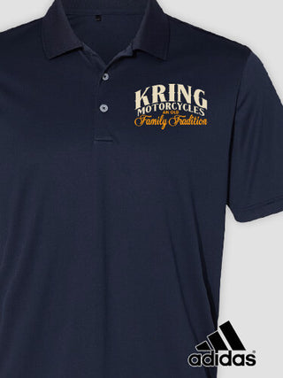 Motorcycle Family Tradition : Embroidered Adidas&reg; Polo Shirts