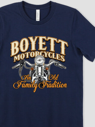 Motorcycle Family Tradition : Printed T-Shirts