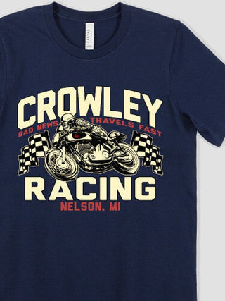 Motorcycle Racing : Premium Printed T-Shirts