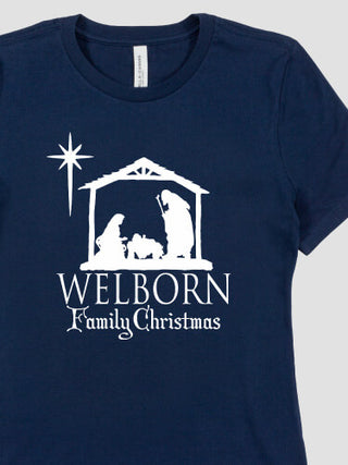 Nativity : Premium Ladies T-Shirts