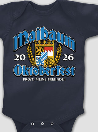 Oktoberfest : Printed Baby Bodysuits