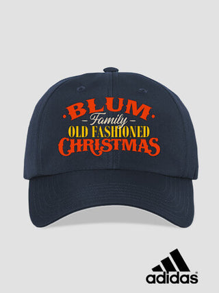 Old Fashioned Christmas : Embroidered Adidas&reg; Hats