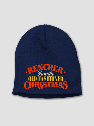 Old Fashioned Christmas : Embroidered Beanies
