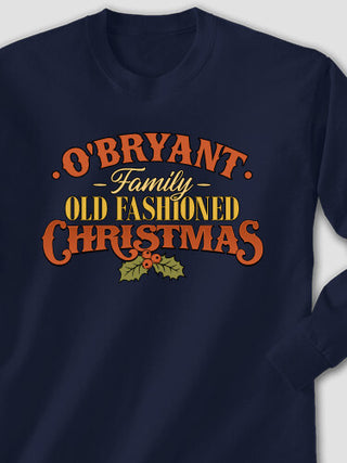Old Fashioned Christmas : Printed Long Sleeves