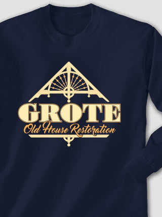 Old House Restoration : Printed Long Sleeves