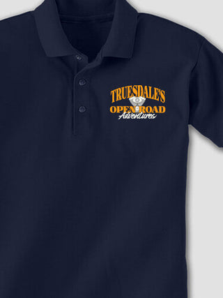 Open Road : Embroidered Polo Shirts