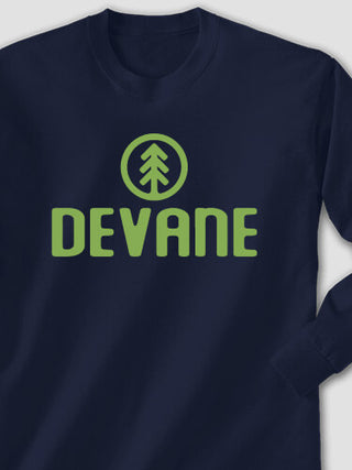 Pine Tree : Printed Long Sleeves