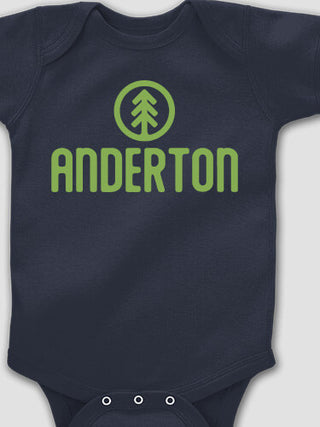 Pine Tree : Printed Baby Bodysuits