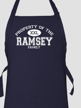 Property of Family : Printed Aprons