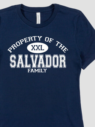 Property of Family : Premium Ladies T-Shirts