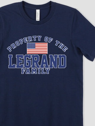 Property of Flag : Printed T-Shirts