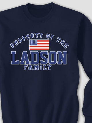 Property of Flag : Printed Sweatshirts