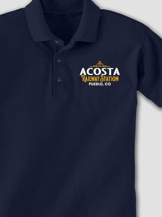 Railway Station : Embroidered Polo Shirts