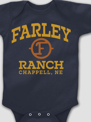Ranch Monogram : Printed Baby Bodysuits