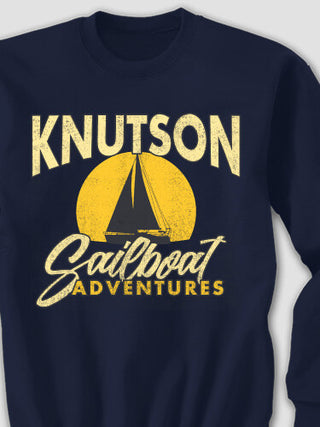 Sailboat Adventures : Printed Sweatshirts