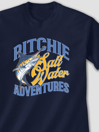 Salt Water Adventures : Printed T-Shirts