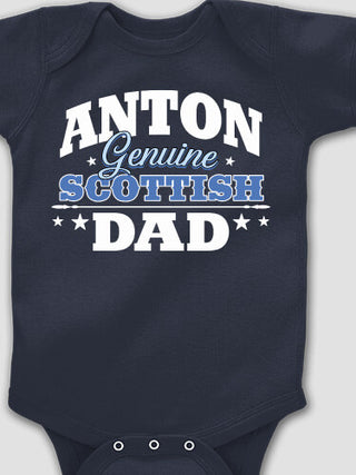 Scottish Dad : Printed Baby Bodysuits