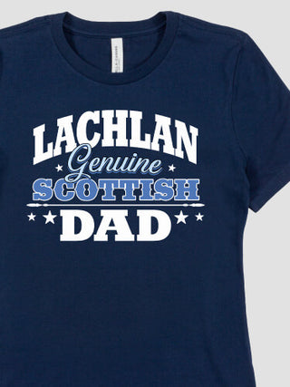 Scottish Dad : Premium Ladies T-Shirts