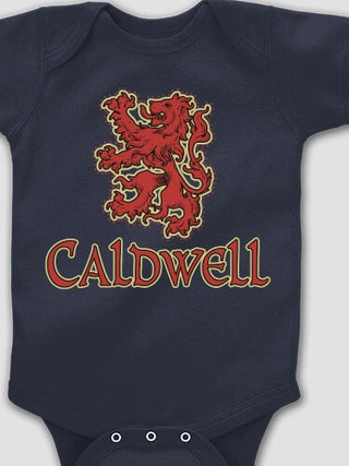 Scottish Lion : Printed Baby Bodysuits