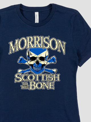 Scottish to the Bone : Premium Ladies T-Shirts