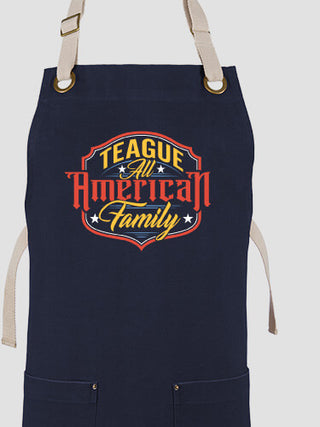All-American Family : Printed Canvas Work Aprons