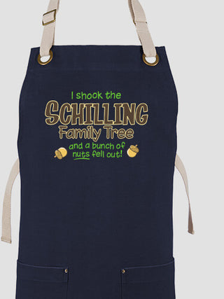 Bunch Of Nuts : Printed Canvas Work Aprons