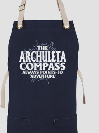 Compass : Printed Canvas Work Aprons