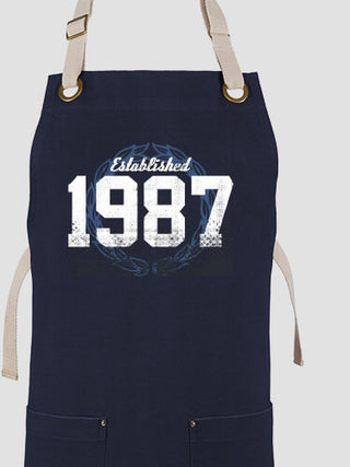 Established : Printed Canvas Work Aprons