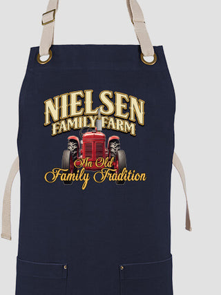 Farming Family Tradition : Printed Canvas Work Aprons