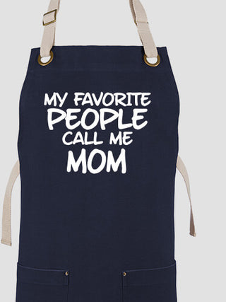 Favorite People : Printed Canvas Work Aprons